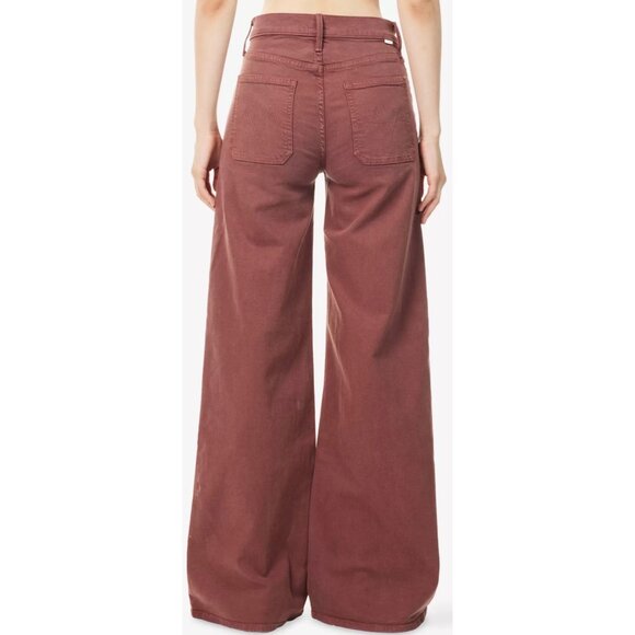 MOTHER Patch Pocket Undercover Sneak Jeans Friar Brown | Size 27 New with Tags - Picture 11 of 16